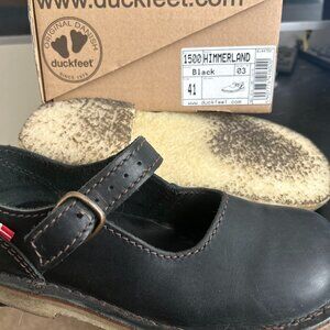 Duckfeet size 41 Black Himmerland